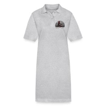 Tai Chi Kämpferin - Trainings Outfit Geschenk - Stanley/Stella Frauen Bio-Polokleid PAIGER - Schwarz - Vorne
