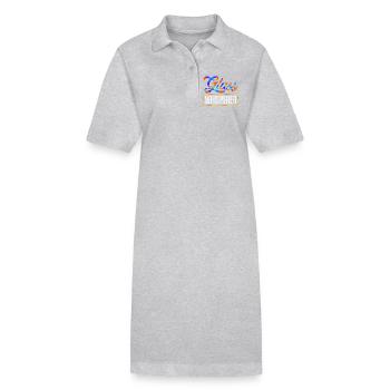 Art du vitrail Artiste du vitrail - Robe polo bio PAIGER Stanley/Stella Femme - noir - Devant