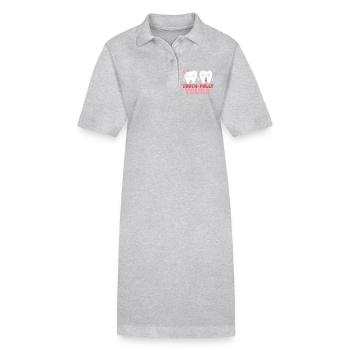 Paar zahnmedizinische Assistentin Zahnarzt - Stanley/Stella Frauen Bio-Polokleid PAIGER - Schwarz - Vorne
