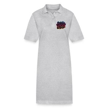 Schlager Maus - Schlagermaus - Schlagermusik - Stanley/Stella PAIGER Organic Women’s Polo Dress - black - Front