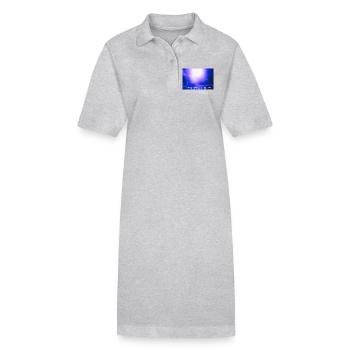 Futur - Robe polo bio PAIGER Stanley/Stella Femme - noir - Devant