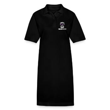 Conception pour chien - Robe polo bio PAIGER Stanley/Stella Femme - noir - Devant