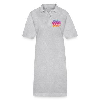 Schlager Maus - Schlagermaus - Schlagermusik - Stanley/Stella PAIGER Organic Women’s Polo Dress - black - Front