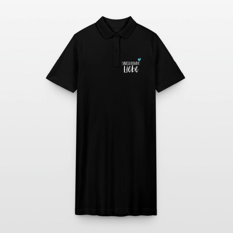 Klettern Eisklettern Liebe Eispickel Geschenk Stanley/Stella Frauen Bio-Polokleid PAIGER