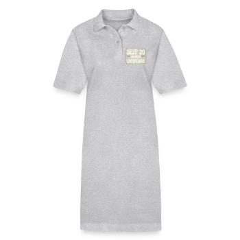 20 ans Anniversaire 20 - Robe polo bio PAIGER Stanley/Stella Femme - noir - Devant