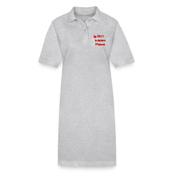Meilleure maman best kdrama mama - Robe polo bio PAIGER Stanley/Stella Femme - noir - Devant