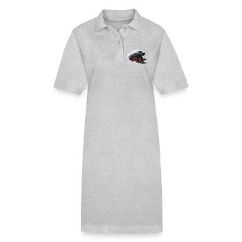 Dampf-Lokomotive 52 8154 - Stanley/Stella Frauen Bio-Polokleid PAIGER - Schwarz - Vorne