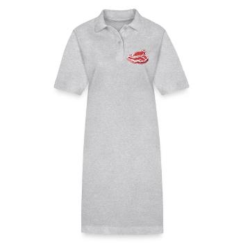 prächtiges rohes T Bone Steak für Grillpartys - Stanley/Stella Frauen Bio-Polokleid PAIGER - Schwarz - Vorne