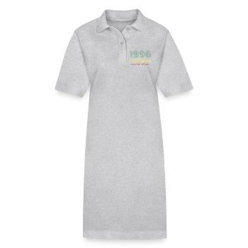 1996 - Stanley/Stella PAIGER Organic Women’s Polo Dress - black - Front