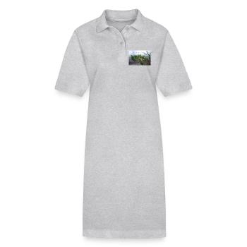 Saison des pluies mondiales - Robe polo bio PAIGER Stanley/Stella Femme - noir - Devant
