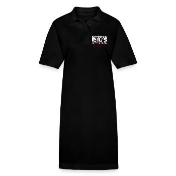 Mountainbike-Beat - Stanley/Stella Frauen Bio-Polokleid PAIGER - Schwarz - Vorne