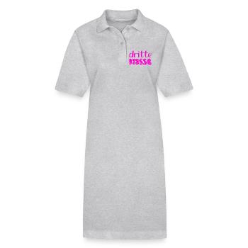 Grundschule 3. Klasse - Dritte Schulklasse - Stanley/Stella Frauen Bio-Polokleid PAIGER - Schwarz - Vorne