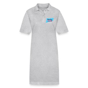 Genius Granny - Stanley/Stella PAIGER Organic Women’s Polo Dress - black - Front