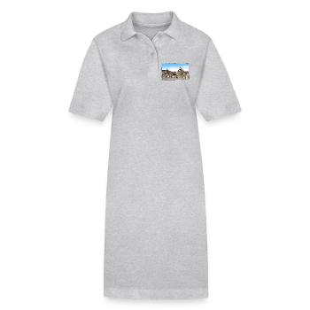 Rome - Stanley/Stella PAIGER Organic Women’s Polo Dress - black - Front
