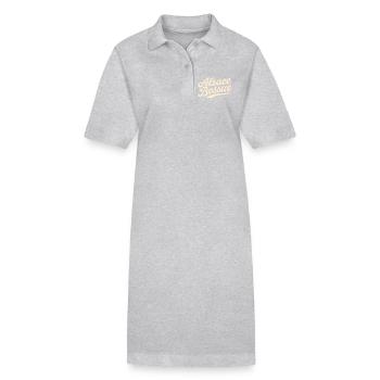 Alsace Bossue Schriftzug - Stanley/Stella Frauen Bio-Polokleid PAIGER - Schwarz - Vorne