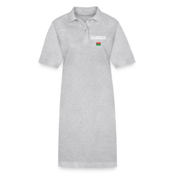 Ouagadougou, Burkina Faso - Robe polo bio PAIGER Stanley/Stella Femme - noir - Devant