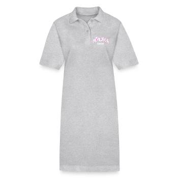 München Neonbogen Flair - Stanley/Stella Frauen Bio-Polokleid PAIGER - Schwarz - Vorne