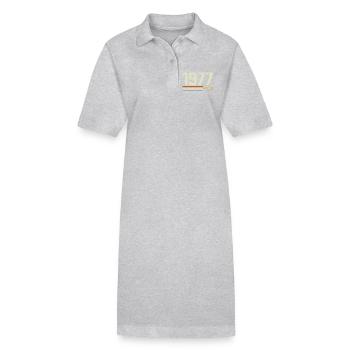 Mai 1977 - Robe polo bio PAIGER Stanley/Stella Femme - noir - Devant