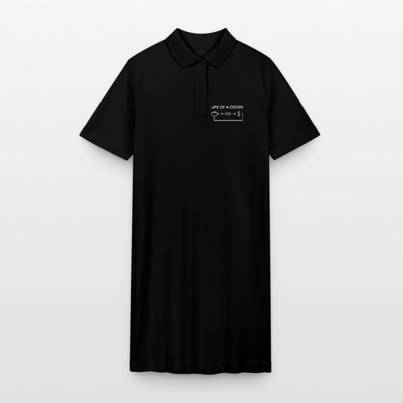 Programmierer-Leben eines Codier-Hemdes Stanley/Stella Frauen Bio-Polokleid PAIGER