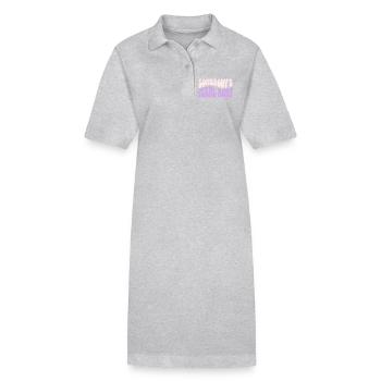 Somebody's Feral Aunt - Stanley/Stella PAIGER Organic Women’s Polo Dress - black - Front
