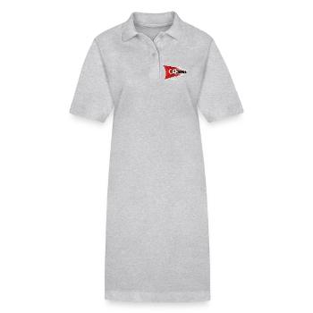 Football de Drapeau de Turquie 2026 - Robe polo bio PAIGER Stanley/Stella Femme - noir - Devant