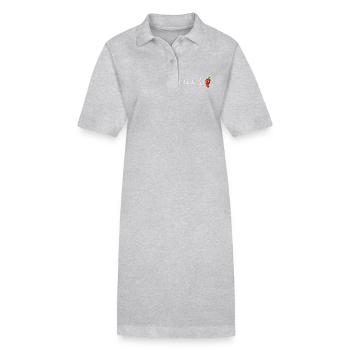 Herzschlag - Heiss - Stanley/Stella Frauen Bio-Polokleid PAIGER - Schwarz - Vorne