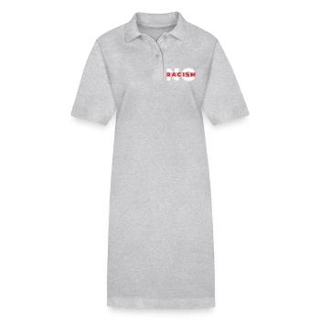 No Racism - Stanley/Stella Frauen Bio-Polokleid PAIGER - Schwarz - Vorne