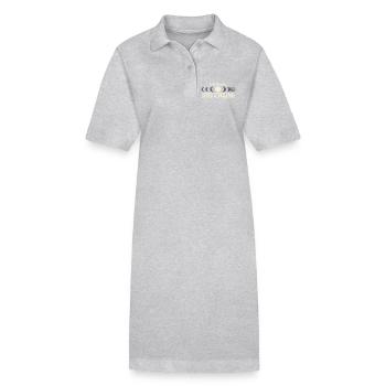 Perimenopause Humor Perimenopause - Stanley/Stella Frauen Bio-Polokleid PAIGER - Schwarz - Vorne