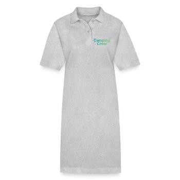 Camping Crew - Stanley/Stella Frauen Bio-Polokleid PAIGER - Schwarz - Vorne