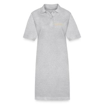 AndersGothic Schriftzug - Stanley/Stella Frauen Bio-Polokleid PAIGER - Schwarz - Vorne