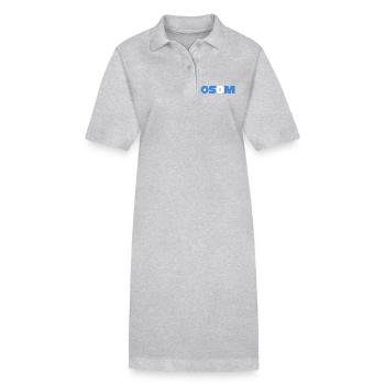 Somalia - Stanley/Stella Frauen Bio-Polokleid PAIGER - Schwarz - Vorne