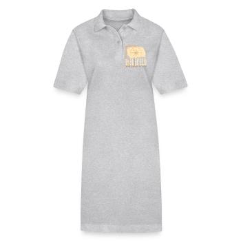 Bielefeld Koordinaten - Stanley/Stella Frauen Bio-Polokleid PAIGER - Schwarz - Vorne