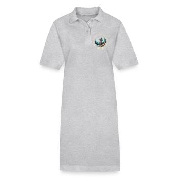 Im Rausch der Geschwindigkeit - Stanley/Stella Frauen Bio-Polokleid PAIGER - Schwarz - Vorne