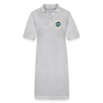 The Gate to the Sea - Hooksiel - Stanley/Stella Frauen Bio-Polokleid PAIGER - Schwarz - Vorne
