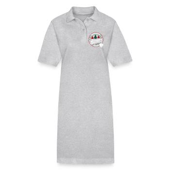 Schäfer Weihnachten Schäferei Schaf Hirte Tierwirt - Stanley/Stella Frauen Bio-Polokleid PAIGER - Schwarz - Vorne