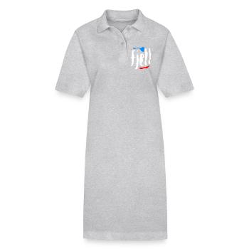 Berg (Fjell) Norwegisch - Stanley/Stella Frauen Bio-Polokleid PAIGER - Schwarz - Vorne