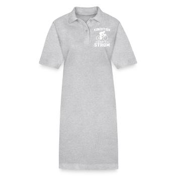 Kondition Statt Strom Fahrrad Rennrad - Stanley/Stella Frauen Bio-Polokleid PAIGER - Schwarz - Vorne