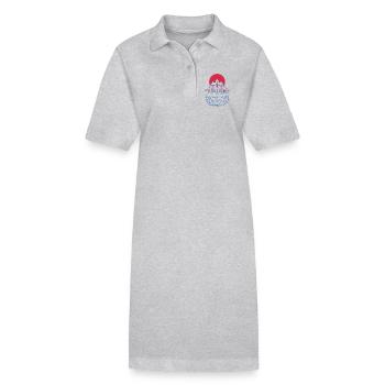 The Nightmare Clinic - Stanley/Stella PAIGER Organic Women’s Polo Dress - black - Front
