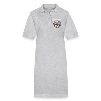 Naturliebhaber Bierkranz Trachtenshirt Ersatzdirnd - Stanley/Stella Frauen Bio-Polokleid PAIGER - Schwarz - Vorne