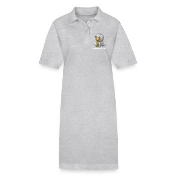 Pétanque ist eine Kunst - Stanley/Stella Frauen Bio-Polokleid PAIGER - Schwarz - Vorne