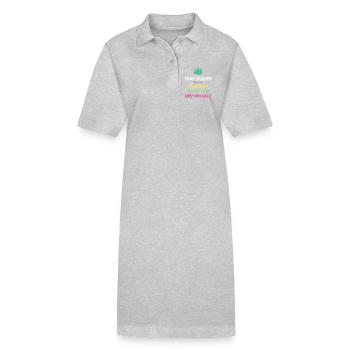 Trail Runner - Intrépide. Implacable. Imparable. - Robe polo bio PAIGER Stanley/Stella Femme - noir - Devant