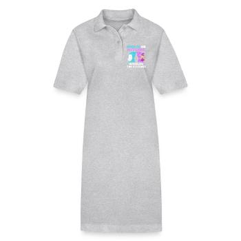 Halloween Gender Reveal - Stanley/Stella PAIGER Organic Women’s Polo Dress - black - Front