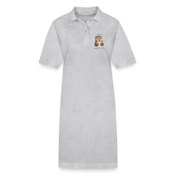 Ich Lade Noch Eule Kaffee Morgenmuffel - Robe polo bio PAIGER Stanley/Stella Femme - noir - Devant