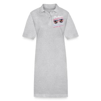 Kreuzfahrt Spruch Reise Schiffskreuzfahrt Geschenk - Stanley/Stella Frauen Bio-Polokleid PAIGER - Schwarz - Vorne