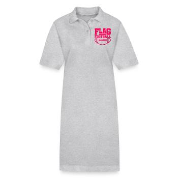 Flag Football - Stanley/Stella PAIGER Organic Women’s Polo Dress - black - Front