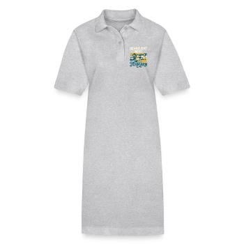 Fehmarn Sehnsucht - Stanley/Stella Frauen Bio-Polokleid PAIGER - Schwarz - Vorne