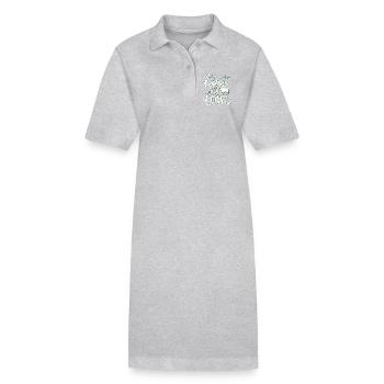 agriculteur - Robe polo bio PAIGER Stanley/Stella Femme - noir - Devant