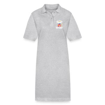 Family Vacation Making Memories Lifetime - Stanley/Stella PAIGER Organic Women’s Polo Dress - black - Front