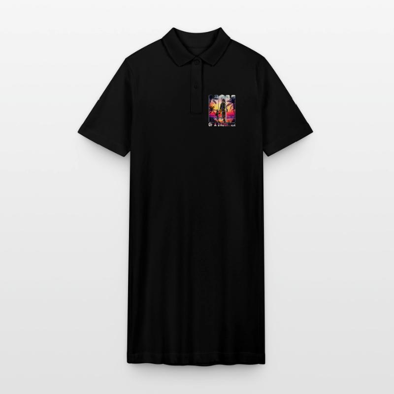 Mutter mit einer Tochter Muttertag Strand Mama Stanley/Stella Frauen Bio-Polokleid PAIGER