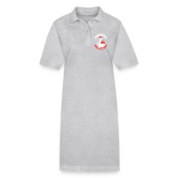 Original Schwarzwaldmädel Bollenhut Tracht - Stanley/Stella Frauen Bio-Polokleid PAIGER - Schwarz - Vorne